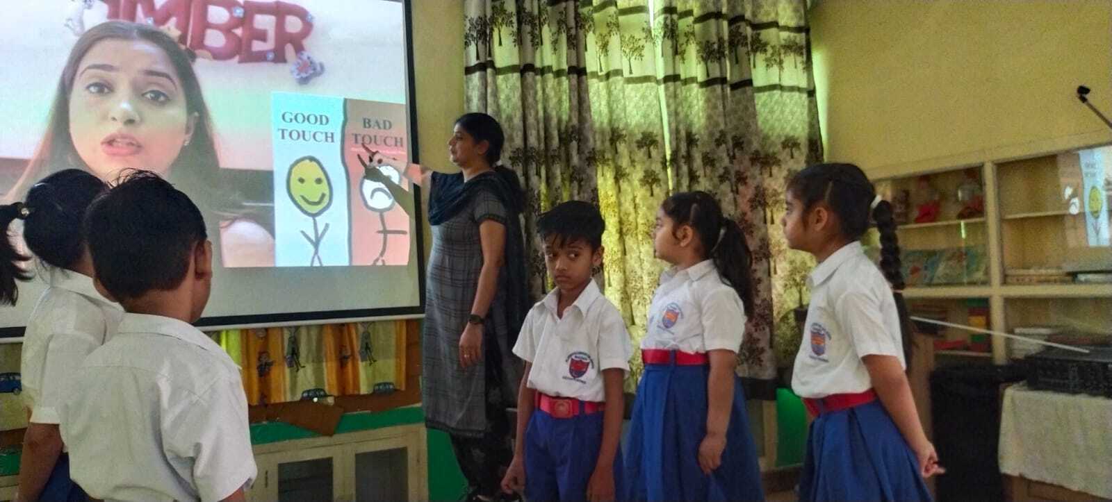Educating children on good touch and bad touch-Class I
